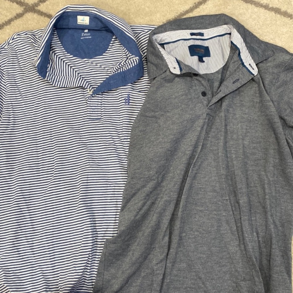 BUNDLE - 11 MENS POLOS